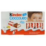 KINDER CIOCCOLATO T.8 GR.100