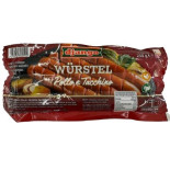 WURSTEL POLLO TACCHINO G250 DJ