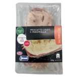 SALTIMBOCCA C/CRUDO E MOZ.G200