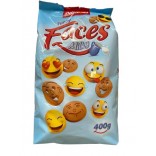 BISCOTTI FACES LATTE GR.400