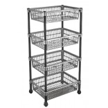 (SP) CARRELLO LARGE 4RIP.CM40X30X81