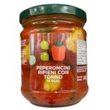 PEPERONCINI RIPIEN.TONNO GR180